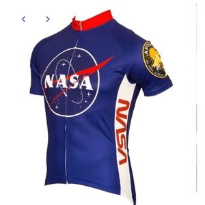 NASA unisex cycling jersey - NWT size medium